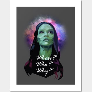 Why is Gamora? Posters and Art